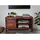 Massivmoebel24 Brooklyn 15 Lowboard 110x40x60 cm Braun Holz, Massivholz