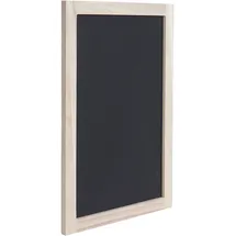 Mendler 2er-Set Wandtafel HWC-C18, Kreidetafel Schreibtafel Schiefertafel Dekotafel Notiztafel ~ 60x40cm