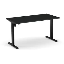 NOWY STYL Schreibtisch ECOMO Schwarz