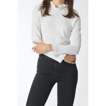 richroyal Langarmshirt Weiß L