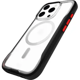 Tech21 iPhone 16 Pro Hülle schwarz transparent