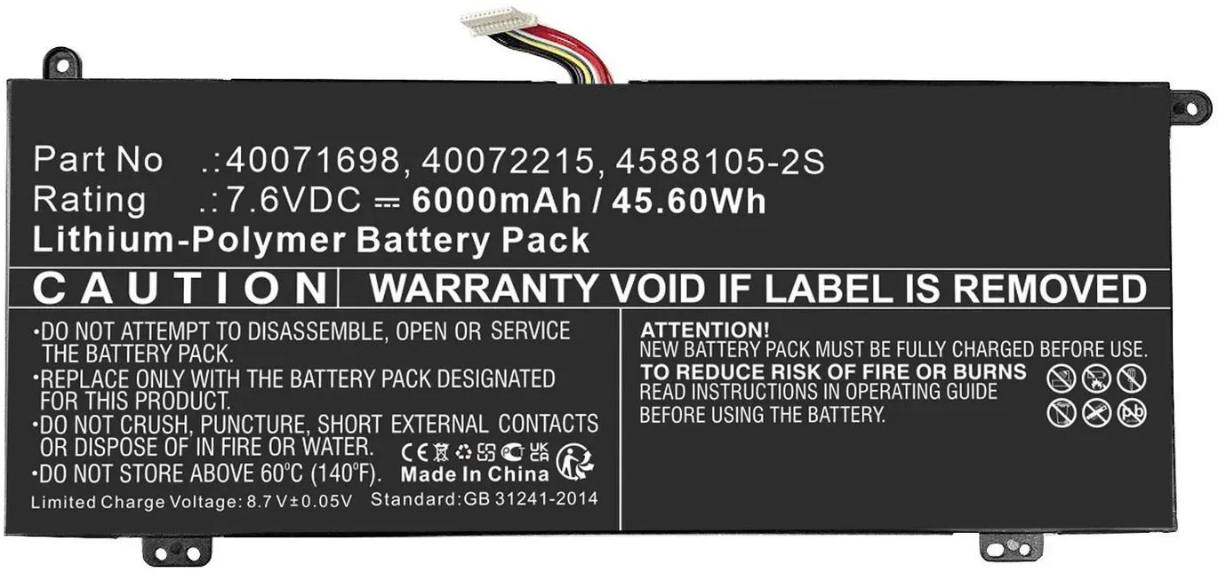 CoreParts MBXTO-BA0066, Akku