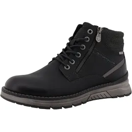 Tom Tailor Schnürstiefel Herren Schwarz 43