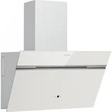 Klarstein Dunstabzugshaube - 60cm Kopffreihaube, 520 m3/h Luftstrom, A++ Energieeffizienz, LED-Beleuchtung, Touch Control, Umluft & Abluft, ... - Weiß