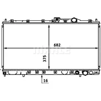 Mahle Kühler, Motorkühlung CR 537 000S