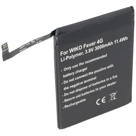 AccuCell Akku passend für den Wiko Fever, FEVER 4G Akku TLP15J15