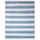 OTTO home Benja Handwebteppich 140 x 200 cm Blau/Weiß