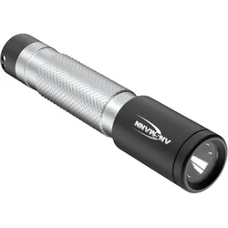 ANSMANN Taschenlampe silber