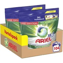 Procter & Gamble Ariel Waschmittel Professional All-in-1, Pods, 1,419 kg, Waschladungen 104