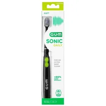 Gum Sonic Akku Zahnbürste Schwarz