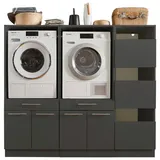 laundreezy Mehrzweckschrank-Set »LAUNDREEZY LDSK10«, Breite 185 cm