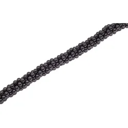 Collier FIRETTI "Schmuck Geschenk Halsschmuck Halskette Edelstein Farbstein Hämatit", silber (silberfarben, grau), Halsketten, Damen, Messing, L: 50cm B: 9mm, Made in Germany - mit Hämatit, B:9mm