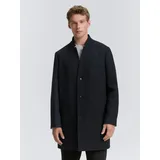 Tom Tailor Wollmantel schwarz XL