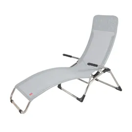 Fiam Samba Sonnenliege 142 x 63 x 107 cm Grau