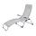 Fiam Samba Sonnenliege 142 x 63 x 107 cm Grau