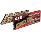 D.I.D DID Kette 520 DZ2, 96 Glieder (Standard gold), offen mit Clipschloss