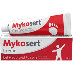 Mykosert Creme bei Haut- und Fußpilz