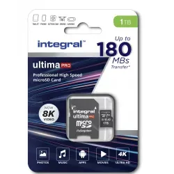 INTEGRAL Micro SDXC-Card 1TB Ultima Pro V30 A2 (150MB/s) + Adapter (Angebot)
