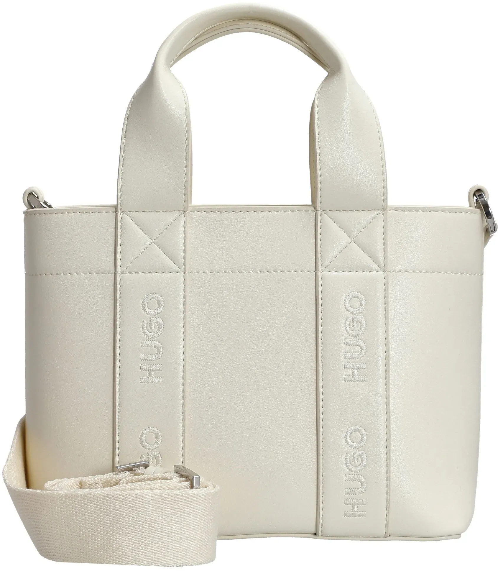 HUGO Becky UP - Mini Henkeltasche 23 cm (open white)