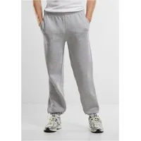 URBAN CLASSICS Basic Essential Jogginghose in Grau, L
