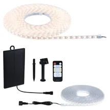 Paulmann Lichtschlauch Kunststoff, Metall 10m inkl. Fernbedienung 17,9 cm weiß