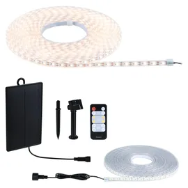 Paulmann Lichtschlauch Kunststoff, Metall 10m inkl. Fernbedienung 17,9 cm weiß