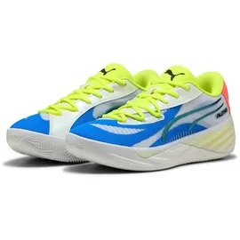 Puma All-Pro Nitro Basketballschuhe 01 - PUMA white/yellow alert/pink alert 43