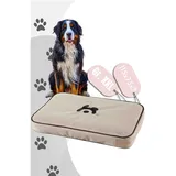 maelson gmbh Hundekissen Lounge Mat XXL 115 x 73 cm beige