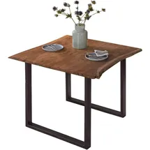 möbelliebling Billy 80 x 77 x 80 cm nussbaumfarben/schwarz