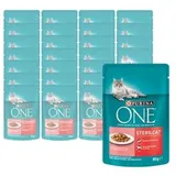 PURINA ONE® Nassfutter für Katzen Sterilcat, 26 x 85 g