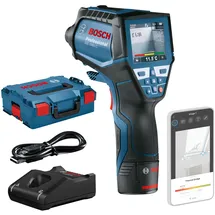 Bosch Professional GIS 1000 C (1x Akku 12V + Ladegerät, mit App-Funktion, Temperaturbereich: –40 °C bis 1000 °C, L-BOXX)