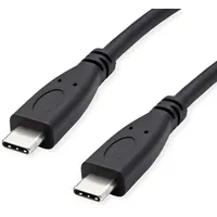 ROLINE GREEN USB3.2Gen2 Kabel, PD 20V5ATyp C-C, ST/ST 1 m USB 3.2 Gen 2), USB Kabel