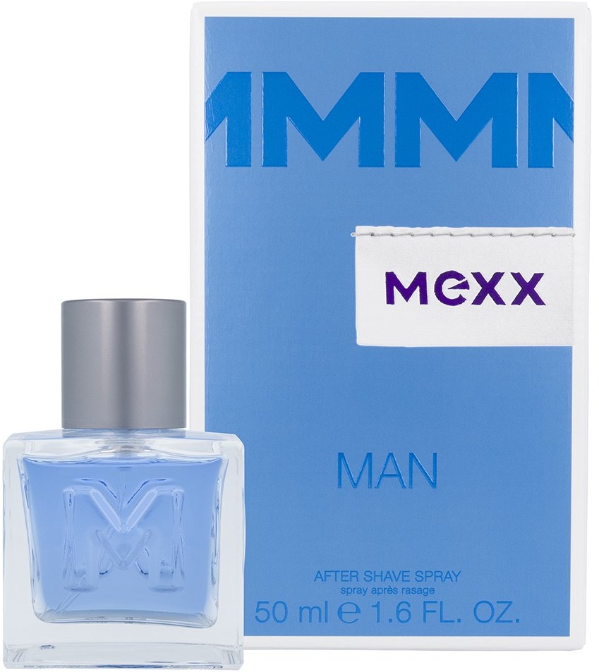 Mexx Man – Nach dem Rasieren Spray – Würzig-frisches Herren Rasierwasser mit Ananas und Sandelholz – 1er Pack (1 x 50ml)