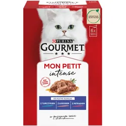 GOURMET mon Petit Katzenfutter - MIX Fish 6x50g
