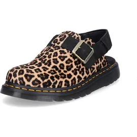 Dr. Martens Airwair Dr. Martens Jorge 2 Clogs Pantolette braun LEO 41088200 für Damen, animal, Größe 39 EU