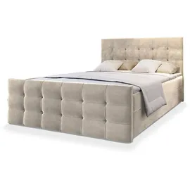 masseno Boxbett SLAT 160 x 200 cm H2 Beige
