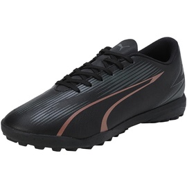 Puma Unisex Adults Ultra Play Tt Soccer Shoes, Puma Black-Copper Rose, 48 EU