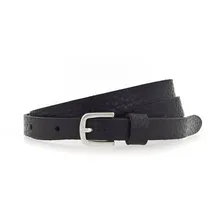 Vanzetti Damengürtel Leder 15 mm Schwarz 85