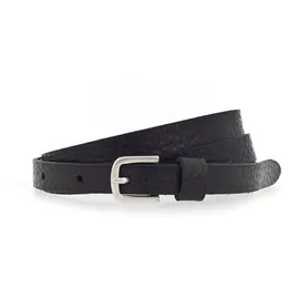 Vanzetti Damengürtel Leder 15 mm Schwarz 85