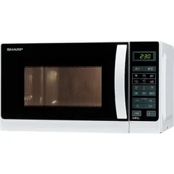Sharp Home Appliances R-642 WW Weiß Grill-Mikrowelle Arbeitsplatte 20 l 800 W