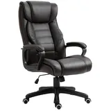 Vinsetto Bürostuhl mit Massagefunktion schwarz 64 x 74 x 112-120 cm (BxTxH)