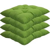 Nyvi Stuhlkissen Genua 38x38 cm 4er Pack Sitzkissen mit