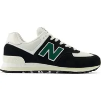 New Balance 574 Herren black/white/marsh green 43