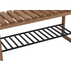 MCA Furniture HWC-P57 45 x 88 x 30 cm braun / Eiche geölt