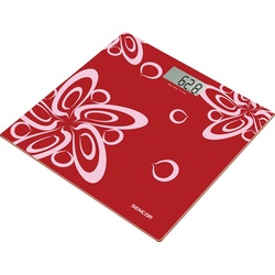 Sencor, Personenwaage, SBS 2507RD personal scale Red Electronic personal scale (150 kg)