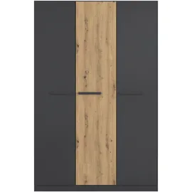Rauch Drehtürenschrank MODI 136 x 210 x 54 cm Grau