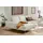 W.Schillig Ecksofa "run, Designsofa, bequem, L-Form", weiß (cream weiß z73), B:299cm H:88cm T:178cm, Longlife Xtra-Leder Z73: Naturwalkleder der Luxusklasse aus den erlesensten Rohhäuten.