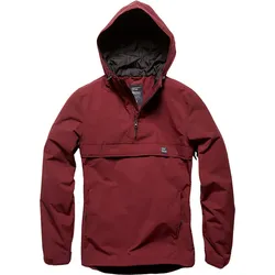 Vintage Industries Shooter, Windbreaker - Dunkelrot - S