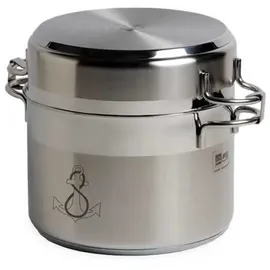 Marine Business Kochgeschirr-Set Edelstahl 34 x 24 x 24 cm Silber