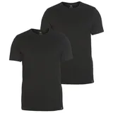 Levi's Slim Kurzarm-T-Shirt 2 Einheiten Black S